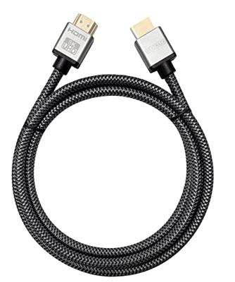 Maxtrack C 221-1 HNL HDMI-kabel HDMI Aansluitkabel HDMI-A-stekker, HDMI-A-stekker 1.00 m Zwart 8K UHD