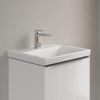 Wastafel Villeroy & Boch Subway 3.0 Met CeramicPlus 1 Kraangat Zonder Overloop 55x44x16.5 cm Wit Alpin - thumbnail