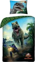 Jurassic World Dekbedovertrek Camp 140 x 200 cm - Katoen - 70 x 90 cm - thumbnail