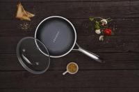 Kohersen Black Cube koekenpan 20 cm met deksel - thumbnail