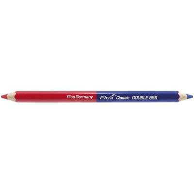Pica 559 Dubbel potlood rood/blauw | 17,5cm | 50 stuks - PI559-50