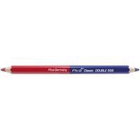Pica 559 Dubbel potlood rood/blauw | 17,5cm | 50 stuks - PI559-50 - thumbnail