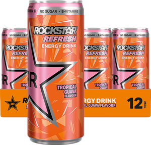 Rockstar - Energy Drink Tropical Guava No Sugar - 12x 250ml