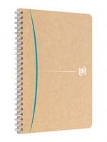 Oxford Touareg spiraalschrift, 180 bladzijden, ft A5, gelijnd, geassorteerde kleuren - thumbnail