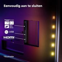Philips Ambilight 50PUS8309 4K LED Smart TV - 50 inch-scherm met Pixel Precise Ultra HD, Titan OS-platform en Dolby Atmos Sound, werkt met Alexa en Google Voice Assistant - Matzwarte - thumbnail
