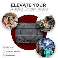 Underseat Auto Subwoofer Met Versterker - 100 Watt RMS - 500 Watt Piekvermogen - RCA - 8 Inch Woofer (BC120US) - thumbnail