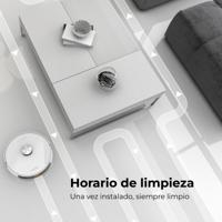 AENO RC2S robotstofzuiger - Dweil functie - Smart app NL - 2.5KPa - Wit - thumbnail