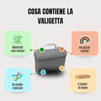 Multiprint Sonic reis stempel- en kleurkoffer - thumbnail