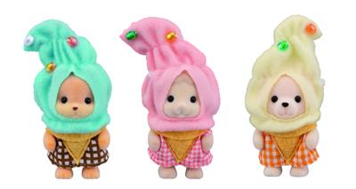 Actiefiguur Sylvanian Families Ice Cream Cuties