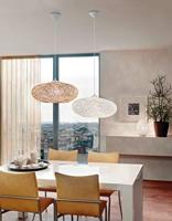 Eglo Landelijke hanglampCampilo 45cm wit - 93373 - thumbnail