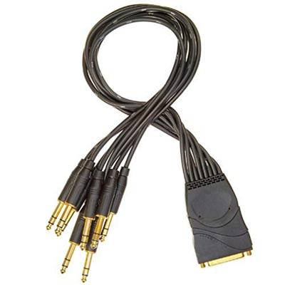 D'Addario PW-TRSB-01 DB25 Female TRS breakout kabel D'Addario PW-TRSB-01 DB25 Female TRS breakout kabel