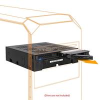 Icy Dock MB322SP-B 2x2,5 SATA mobile rack+3,5 SATA voor externe 5,25 - thumbnail