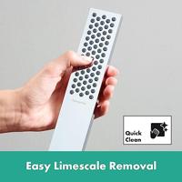 Hansgrohe Tecturis E 3-gats ééngreeps badrandmengkraan met sBox, chroom - thumbnail