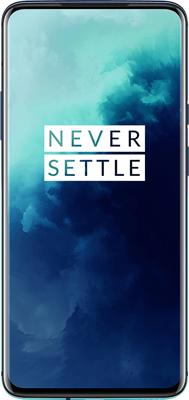 OnePlus 7T Pro Smartphone Haze Blue | 8 GB RAM + 256 GB geheugen | 16,9 cm AMOLED-display 90Hz scherm | Triple Camera + Pop-up Camera | Warp Charge 30