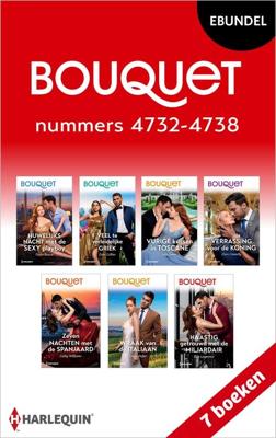 Bouquet e-bundel nummers 4732 - 4738 - Pippa Roscoe, Louise Fuller, Kim Lawrence, Dani Collins, Julia James, Clare Connelly, Cathy Williams - ebook