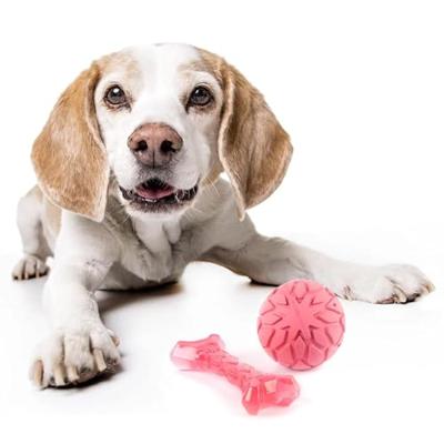 Fofos puppy bot en bal roze - thumbnail