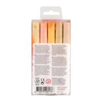 Brushpen Talens Ecoline set à 5 stuks beige roze - thumbnail