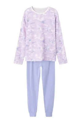 Name it meisjes pyjama - Frozen Calcite - Organisch katoenen meisjes nachtkleding