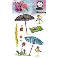 Studio Light • art by marlene clear stamp a day at the beach - thumbnail