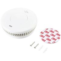 Sygonix Draadloze rookmelder Incl. batterij (10 jaar), Koppelbaar werkt op batterijen (Ø x h) 105 mm x 36 mm - thumbnail