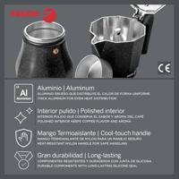 Percolator Fagor TIRAMISU 12 Zwart Aluminium 12 Koppar - thumbnail