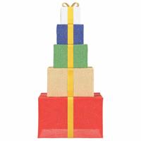 VidaXL Kerstdecoratie geschenkdoos 250 led&apos;s warm wit - thumbnail