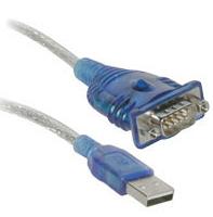 C2G /Kabels naar Go 26886 1ft USB naar DB9 Seriële RS232 Adapter Kabel - thumbnail