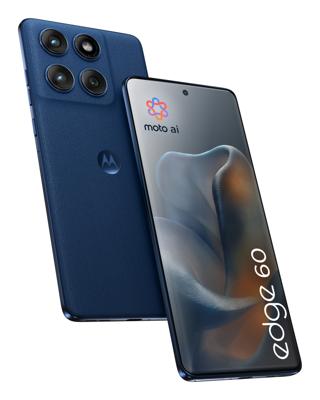 Motorola edge 60 16,9 cm (6.67") Dual SIM Android 15 5G USB Type-C 12 GB 256 GB 5200 mAh Blauw