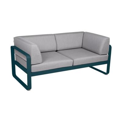 Fermob Bellevie Club 2-zits loungebank Acapulco Blue - Flannel