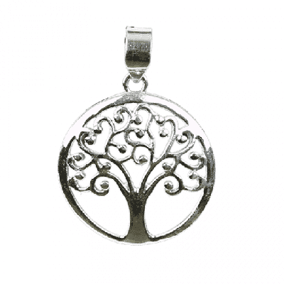 Tree of life hanger 925 zilver - 4 - Zilver - Metaal - L Tree of life hanger 925 zilver - 4 - Zilver - Metaal - L