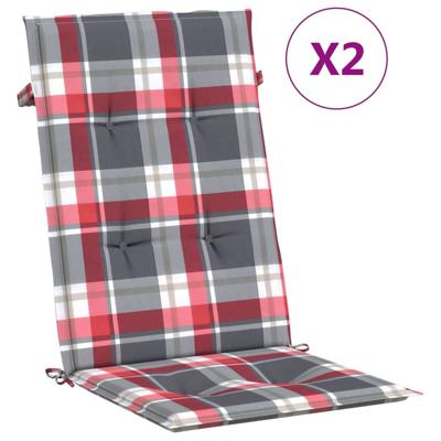 Tuinstoelen 8 st verstelbaar met kussens massief teakhout