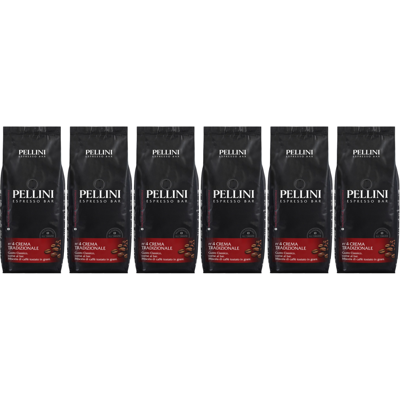 Pellini Espresso Bar No 4 Crema Tradizionale - koffiebonen - 6 x 1 kilo