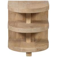 WOOOD Bijzettafel 'Darren' Mangohout, 36cm, kleur Naturel - thumbnail