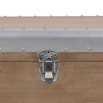Opbergkist 91x52x40 cm massief vurenhout bruin