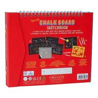 Floss en Rock construction krijtbord sketchbook - thumbnail