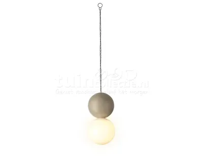 Lumineo Solar Hanglamp Ø10cm Grijs Lumineo Solar Hanglamp Ø10cm Grijs