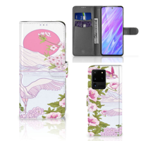 Samsung Galaxy S20 Ultra | Telefoonhoesje | Met pasjeshouder | Bird Standing - thumbnail