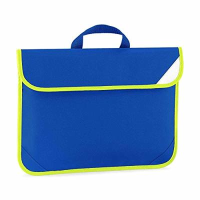 Quadra QD452 Enhanced-Viz Book Bag - Bright Royal - 38 x 28 cm