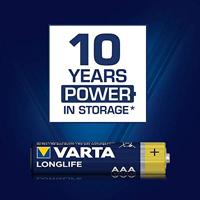 Varta 4103 Longlife AAA-batterij (4-delig) - thumbnail