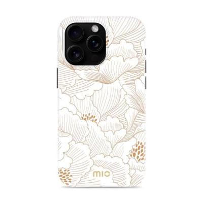 MIO White Roses Magsafe Compatible for iPhone 16 Pro Max