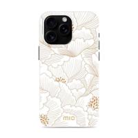 MIO White Roses Magsafe Compatible for iPhone 16 Pro Max - thumbnail
