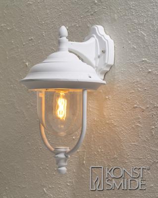KonstSmide BuitenlampParma Down klassiek wit - 7222-250