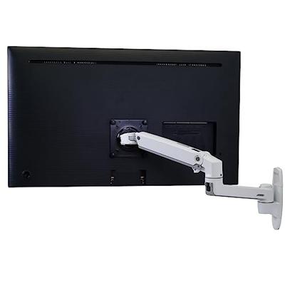 Ergotron LX Series LX Wall Monitor Arm flat panel bureau steun 86,4 cm (34") Muur Wit