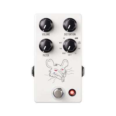 JHS Pedals PackRat White 9-voudig distortion effectpedaal