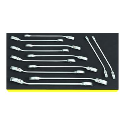 Stahlwille 96830649 TCS 17/12 Steek-ringratelsleutelset 8 - 19 mm