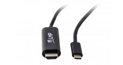 LMP 16055 USB-C 3.1 naar HDMI 2.0 kabel 1,8 m zwart