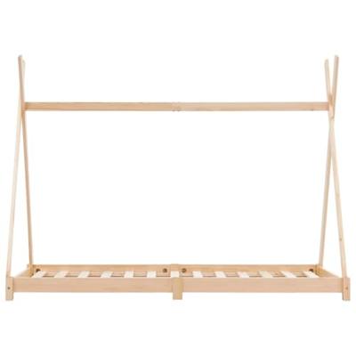 Kinderbedframe massief grenenhout 70x140 cm Kinderbedframe massief grenenhout 70x140 cm