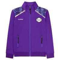 Touzani Damascus Trainingsjack Kids Paars Grijs Wit - thumbnail