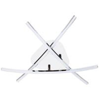 LED Plafondlamp - Plafondverlichting - Critos - 20W - Natuurlijk Wit 4000K - Mat Chroom - Aluminium - thumbnail