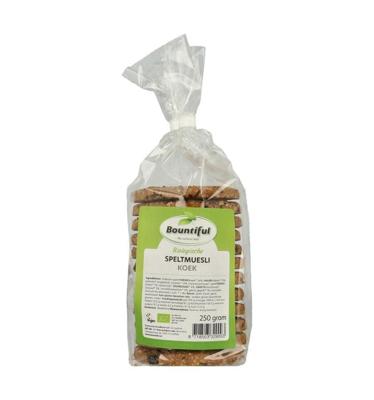 Spelt mueslikoeken bio